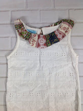 White & Green 2 PC Outfit