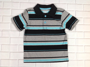 Wonder Kids BLUE & BLACK Stripe Top