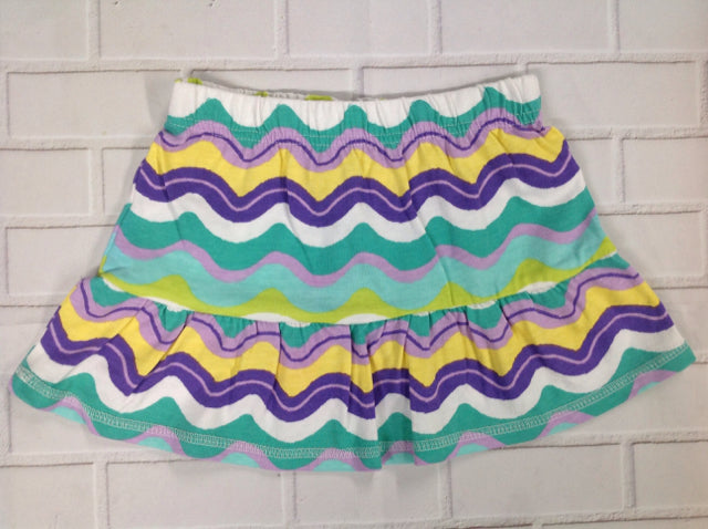 Wonder Kids Multi-Color Stripe Skirt