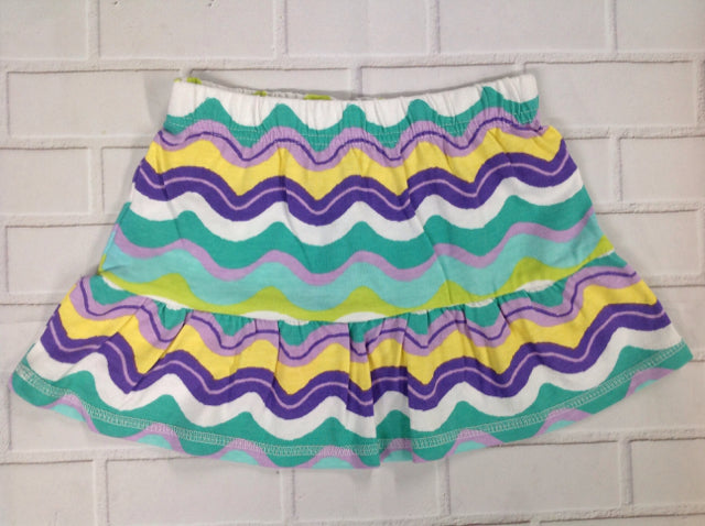 Wonder Kids Multi-Color Stripe Skirt
