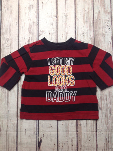 Wonder Kids Red & Black Top