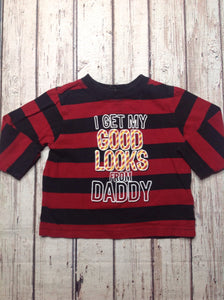 Wonder Kids Red & Black Top
