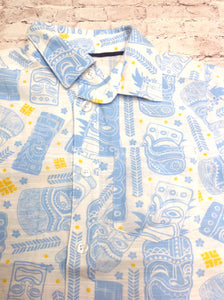 Wonder Nation Blue & White Top