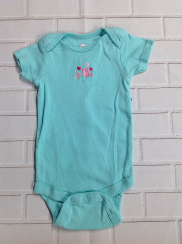 Wonder Nation TEAL PRINT Onesie