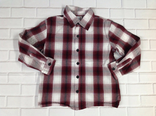 WonderKids Maroon Print Top