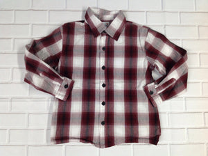 WonderKids Maroon Print Top