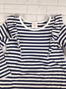 WonderKids Navy & White Stripe Dress