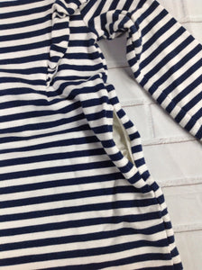 WonderKids Navy & White Stripe Dress