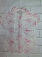 Woven Works White & Pink Top