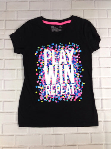 Xersion Black Print Top