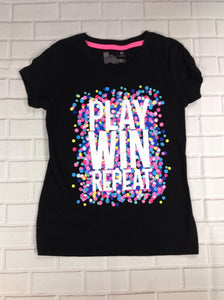 Xersion Black Print Top