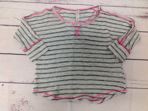 Xhilaration Gray & Pink Top