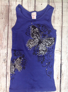 Xhilaration Purple & Black TankTop