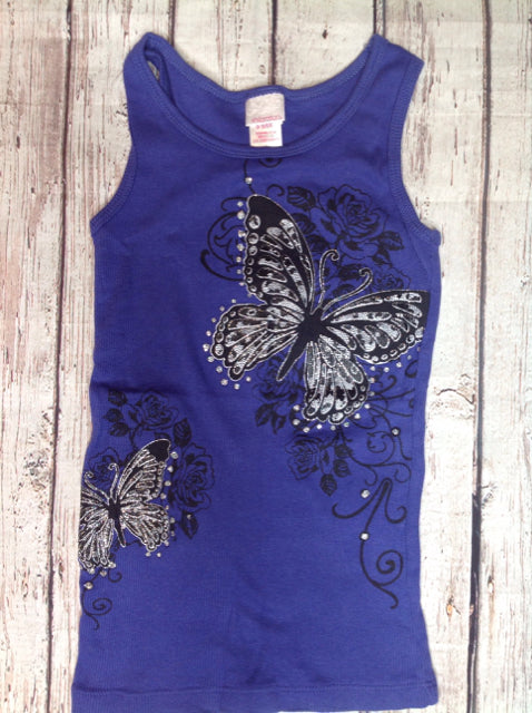 Xhilaration Purple & Black TankTop