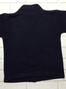 Young Classics Blue BUTTON UP Top
