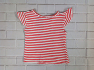 Young Hearts ORANGE & WHITE Top