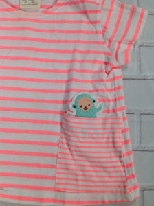 ZARA BABY GIRL PINK PRINT Top