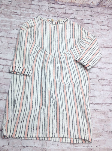 ZARA GIRLS WHITE & PEACH Dress