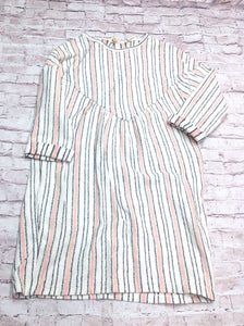 ZARA GIRLS WHITE & PEACH Dress