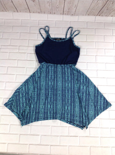 ZUNIE Blue Print Dress