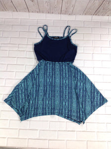 ZUNIE Blue Print Dress