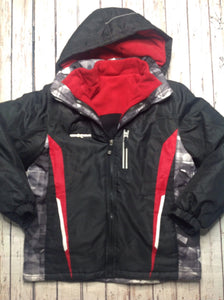 Zero Xposur BLACK, RED & WHITE Coat