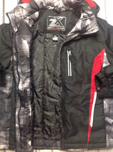 Zero Xposur BLACK, RED & WHITE Coat