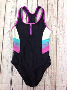 Zero Xposur Black & Purple Swimwear