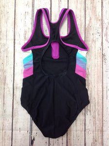 Zero Xposur Black & Purple Swimwear