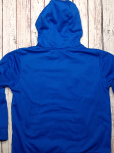 Zero Xposur Blue & Green PULLOVER HOODIE Top