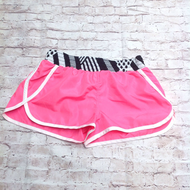 Zero Xposur Pink & White Shorts