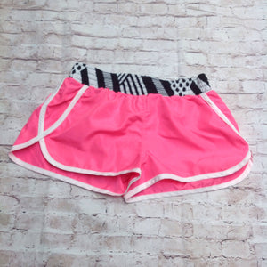 Zero Xposur Pink & White Shorts