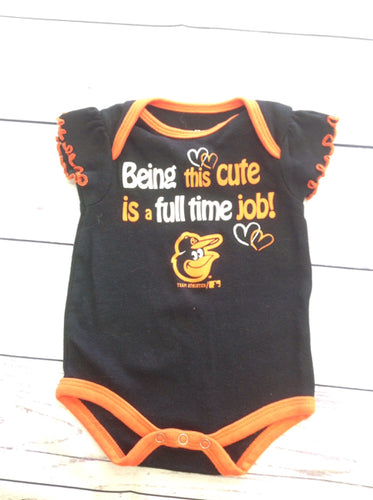 genuine merchadise Black & Orange Top