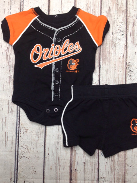 genuine merchadise ORANGE & BLACK 2 PC Outfit