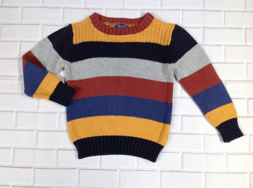 minoti Multi-Color Stripe Top